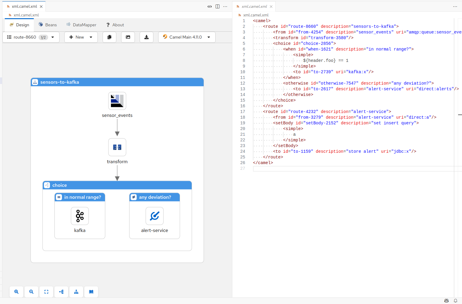 XML Route